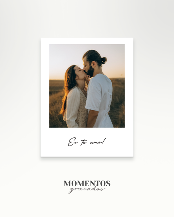 Polaroid Eu te Amo